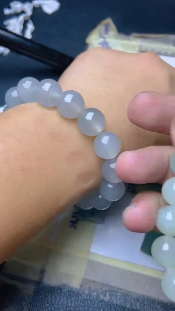 颈饰未镶嵌翡翠天然翡翠A货