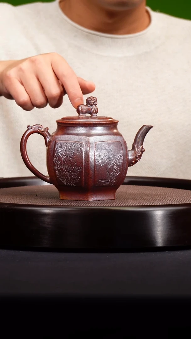 茶壶紫砂宜兴紫砂原矿壶