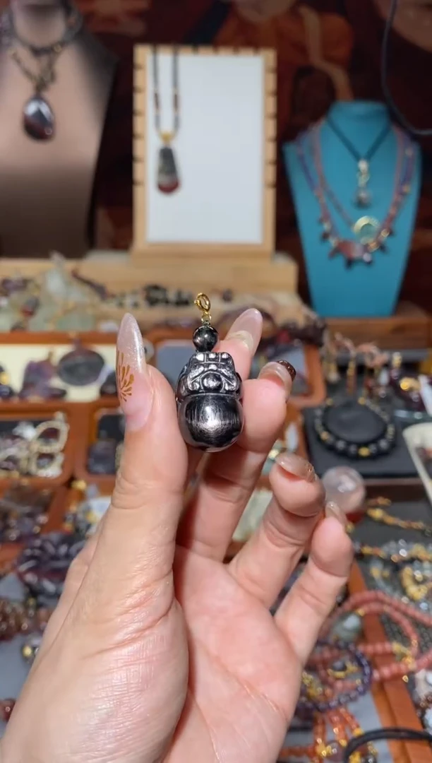 【闪购商品】辉石吊坠未镶嵌金运石貔貅