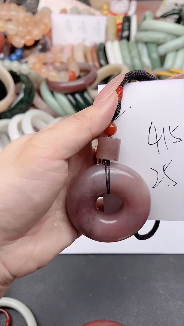 未镶嵌手镯石英质玉415