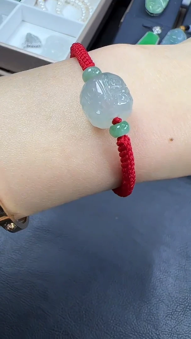 翡翠挂件未镶嵌手绳