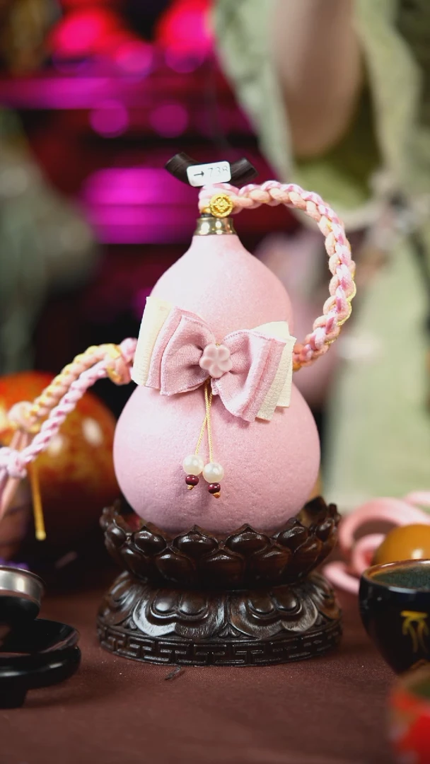 【闪购商品】738号400ml左右的非遗漆器酒葫芦