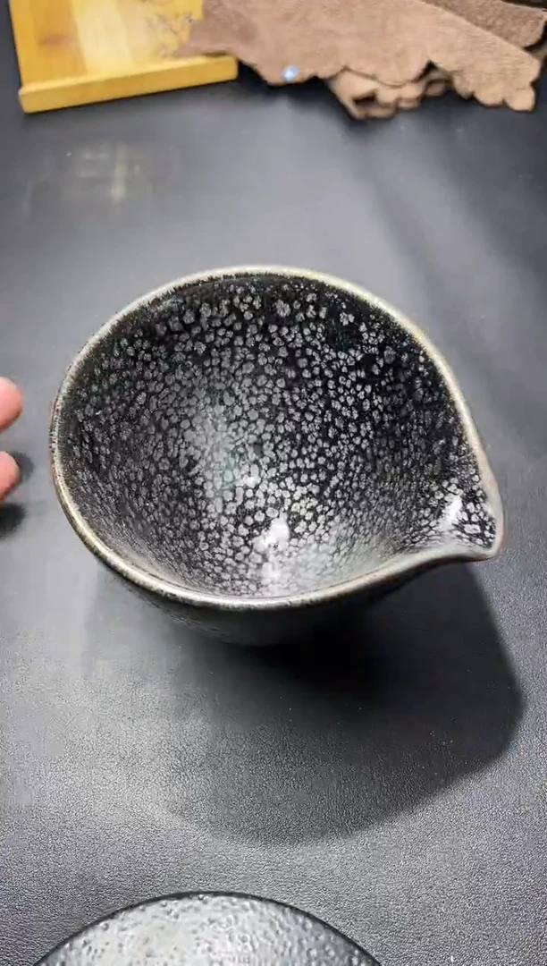 茶盏95  叶紫建盏