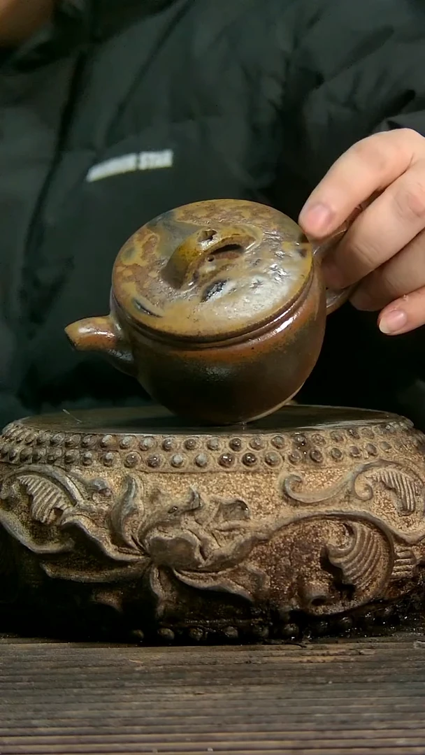 茶壶紫砂?****e汉瓦 容量200