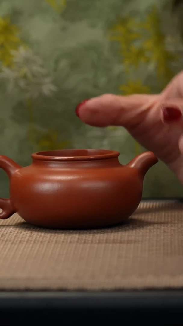 茶壶紫砂朱泥小仿古130c