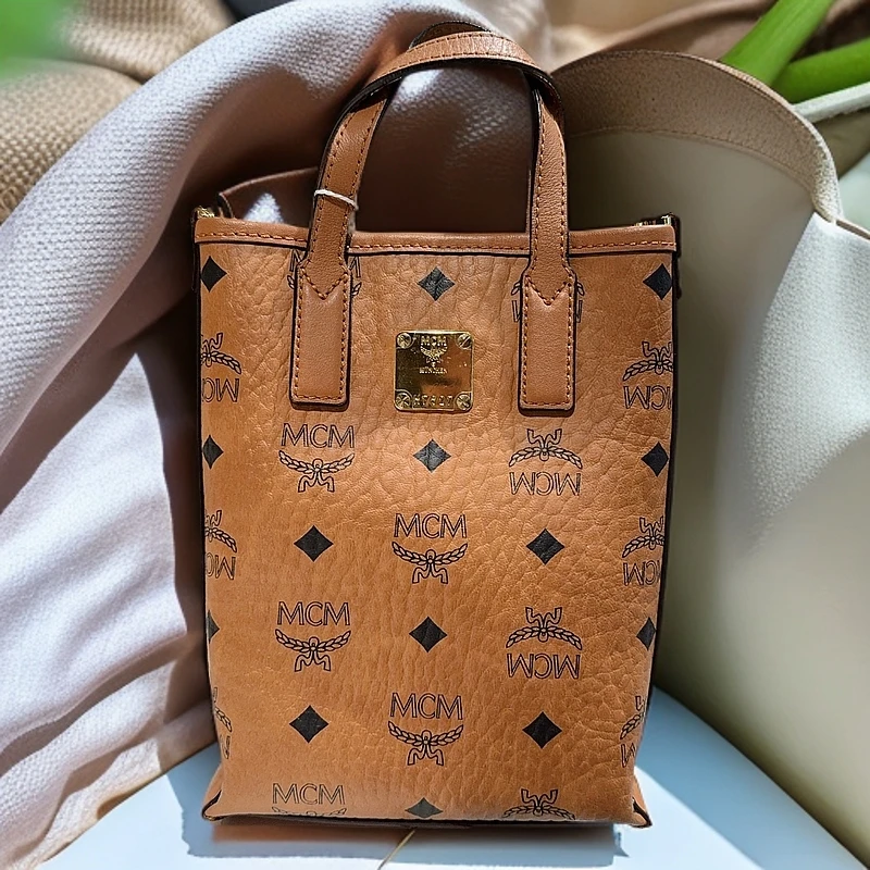 95新 MCM 干邑色薯条包 1208 7743