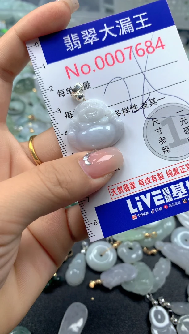 颈饰未镶嵌翡翠7684