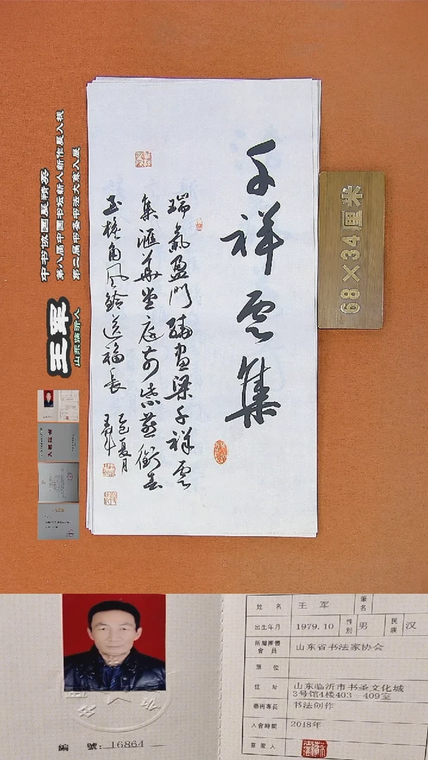 书法50R王军书法作品