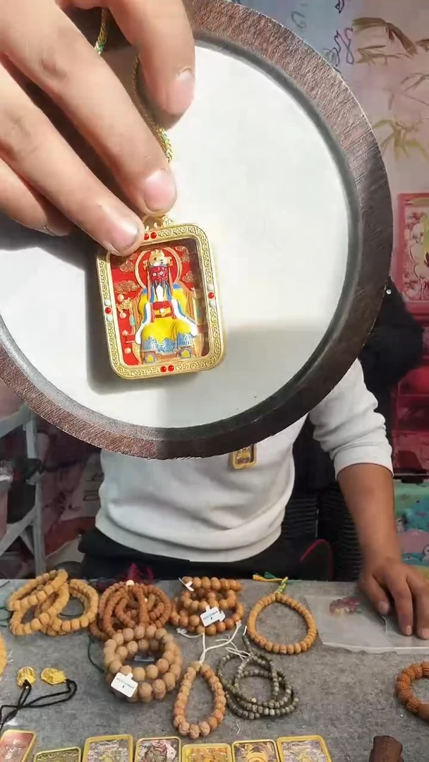 装裱画五爷立体