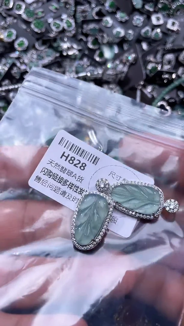 【闪购商品】翡翠颈饰未镶嵌H828多样性发其一