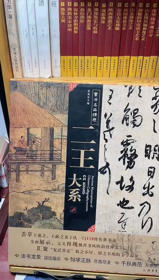 书法名品精选:二王大系(全119件)库位B13-1