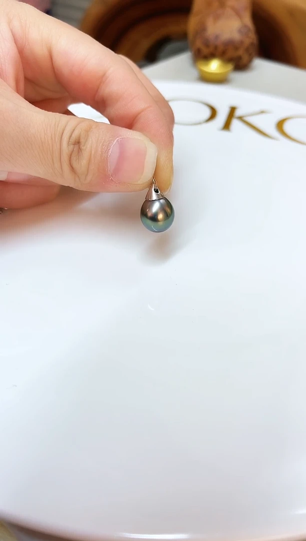 银S925镶嵌颈饰海水珍珠10mm