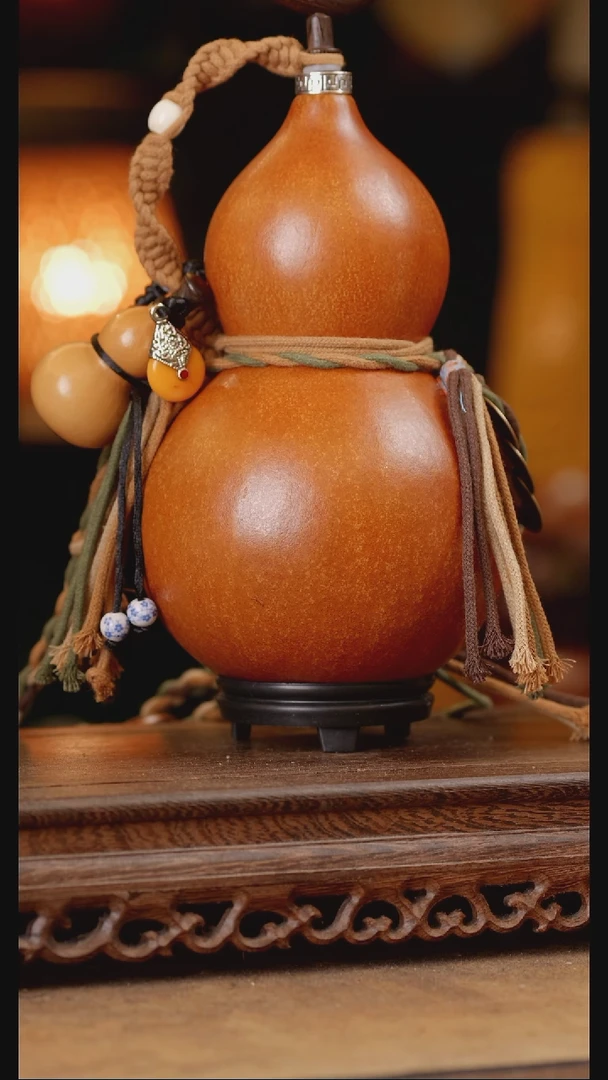 159号精品天然大漆酒葫芦一物一拍~