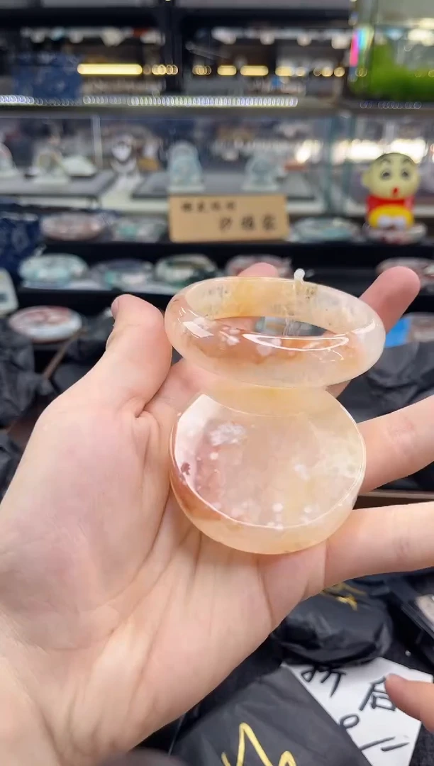 未镶嵌手镯石英质玉58圈口 （赠品镯心）3538450