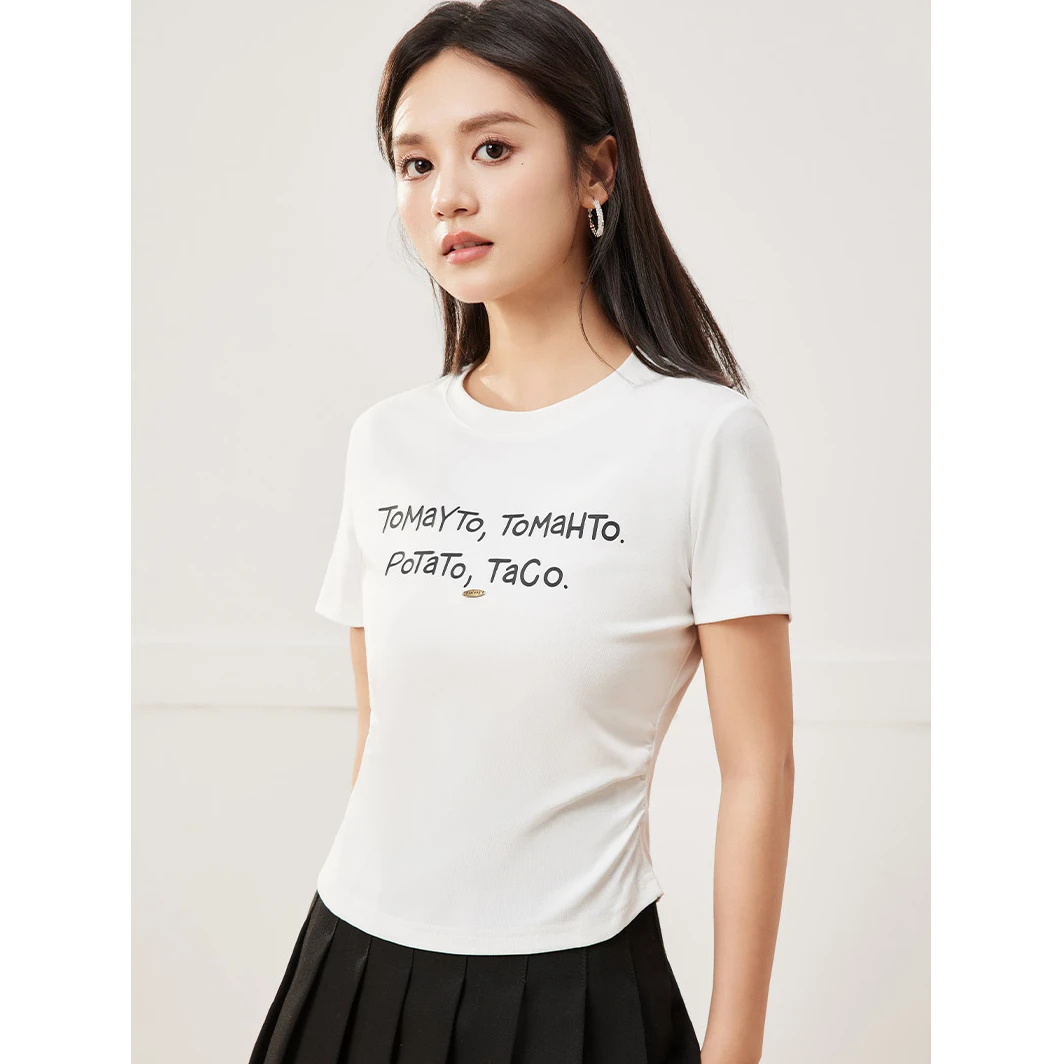 【小个子专属】IEF/爱依服2025年春夏季T恤~欧若风