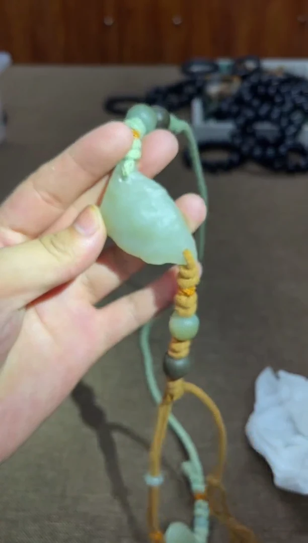 颈饰未镶嵌和田玉拍一发一多样性发货