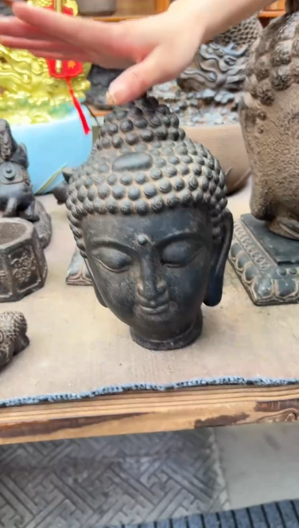 陶土【火山泥】小佛首