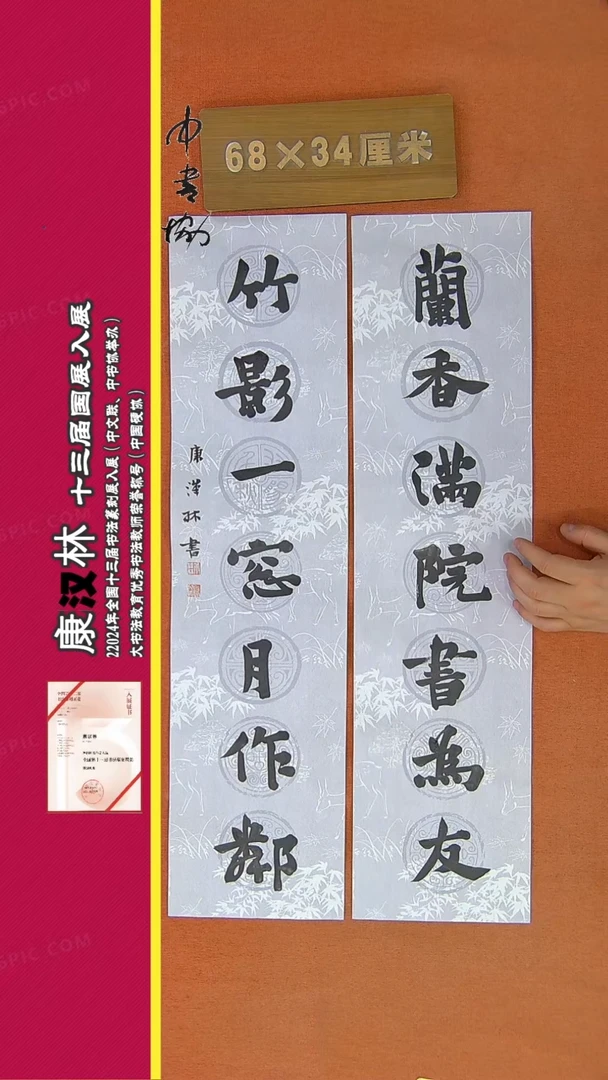 【闪购商品】书法73康汉林书法作品