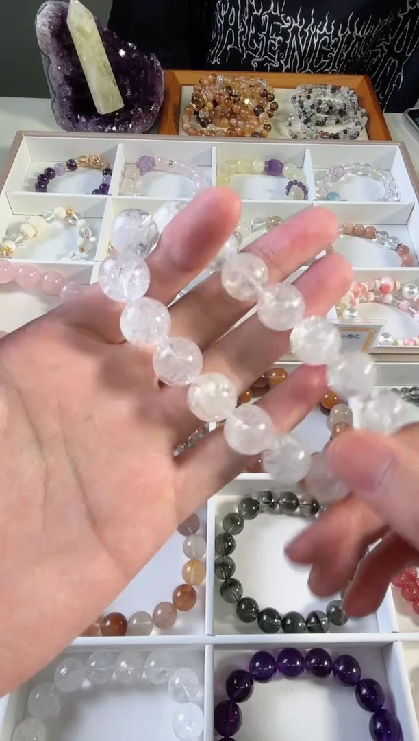 未镶嵌手串水晶水晶手串未镶嵌