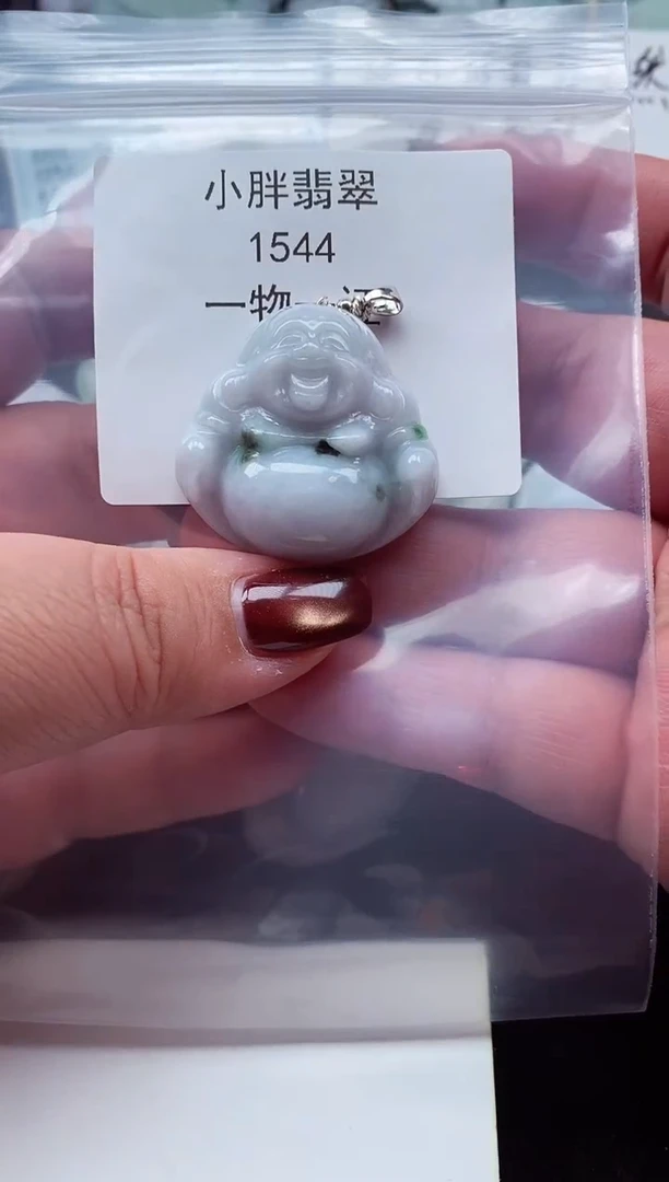 颈饰未镶嵌翡翠缅甸天然A货翡翠1544