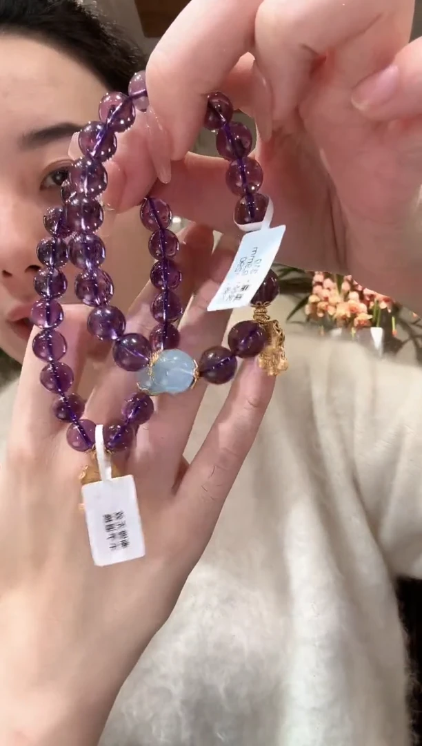 【闪购商品】水晶手链银S925镶嵌多样性发其一