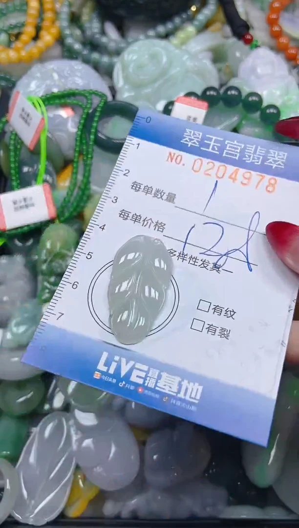 颈饰未镶嵌翡翠闪购C0204978