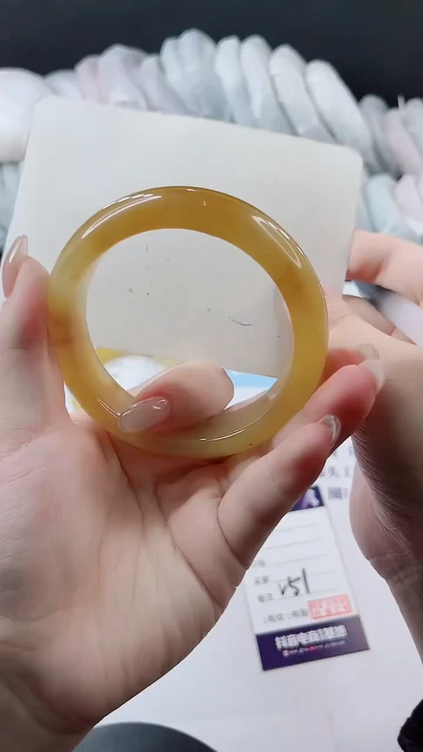 未镶嵌手镯石英质玉多样性发货V51
