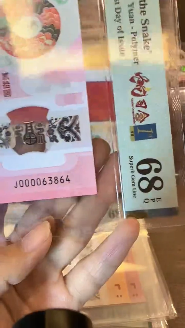 塑料2025蛇钞PMG单张啊啊啊啊