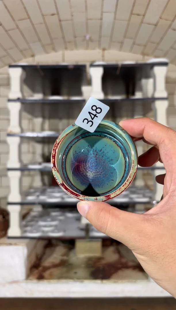 摆件精品窑变钧瓷茶器