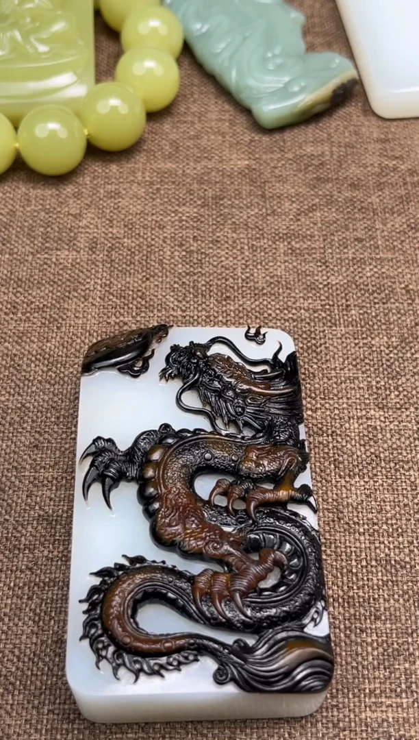 和田玉未镶嵌颈饰53453