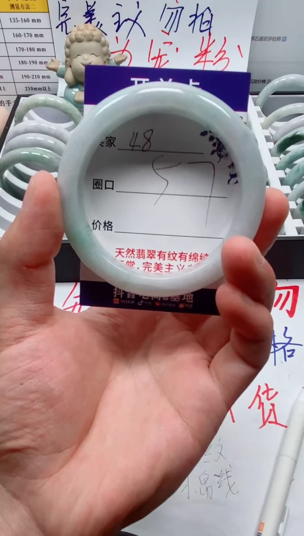 未镶嵌手镯翡翠48