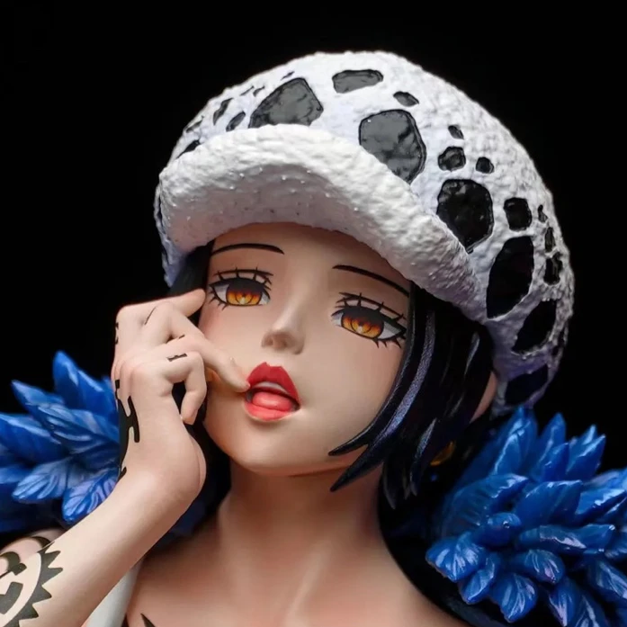 《肥陈GK》现货 内卷 海贼王 女版罗 长裤披风版 短裤版 GK 雕像 2