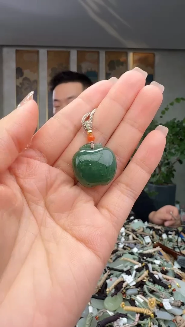 颈饰未镶嵌和田玉拍一发一多样性发货