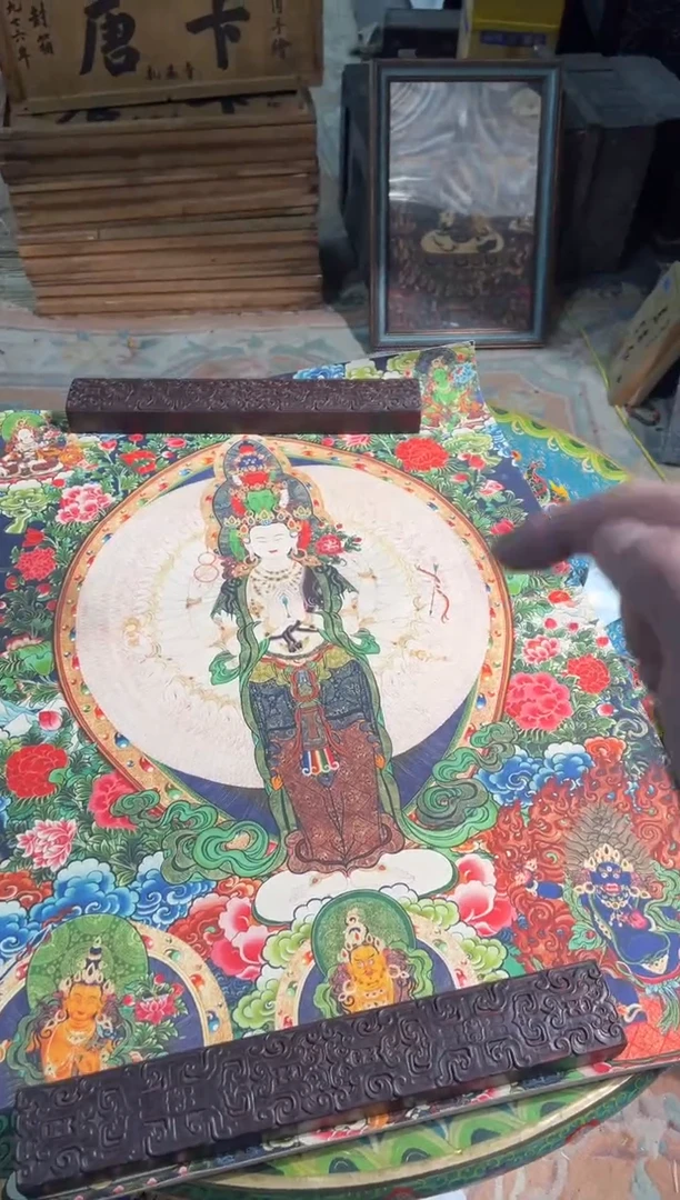 卷轴画卷轴画奥奥的唐卡