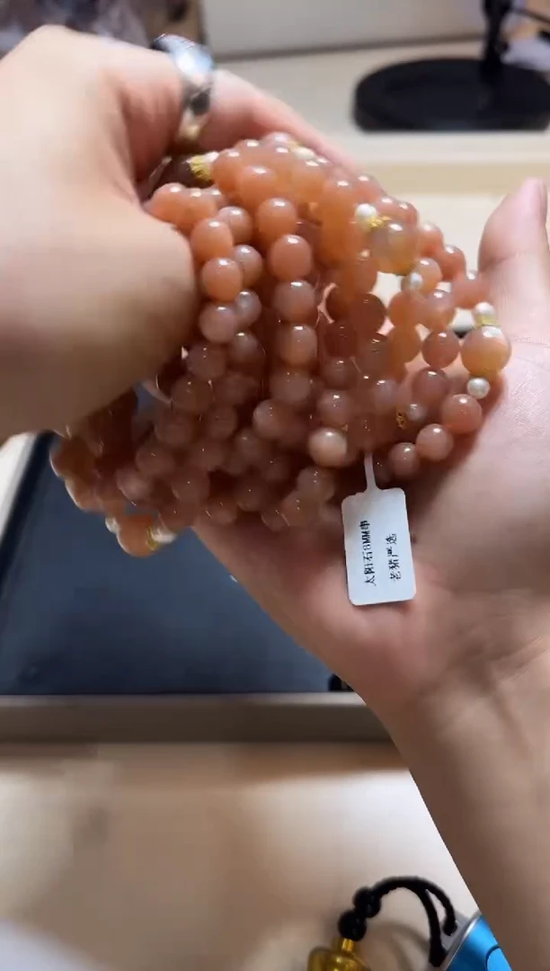 手链未镶嵌长石手串多样性发其一
