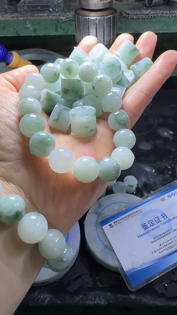 未镶嵌手链翡翠飘花手链12+多样性发一件