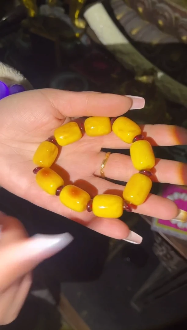 【闪购商品】蜜蜡手链未镶嵌21咚咚咚咚咚咚咚咚