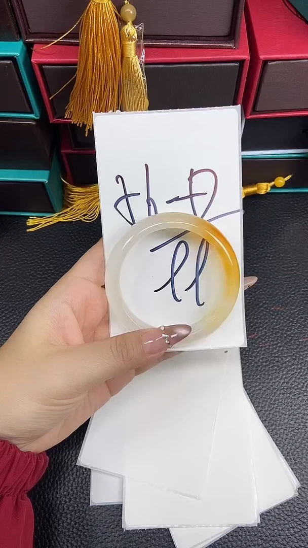 未镶嵌手镯石英质玉时尚美人镯56-57