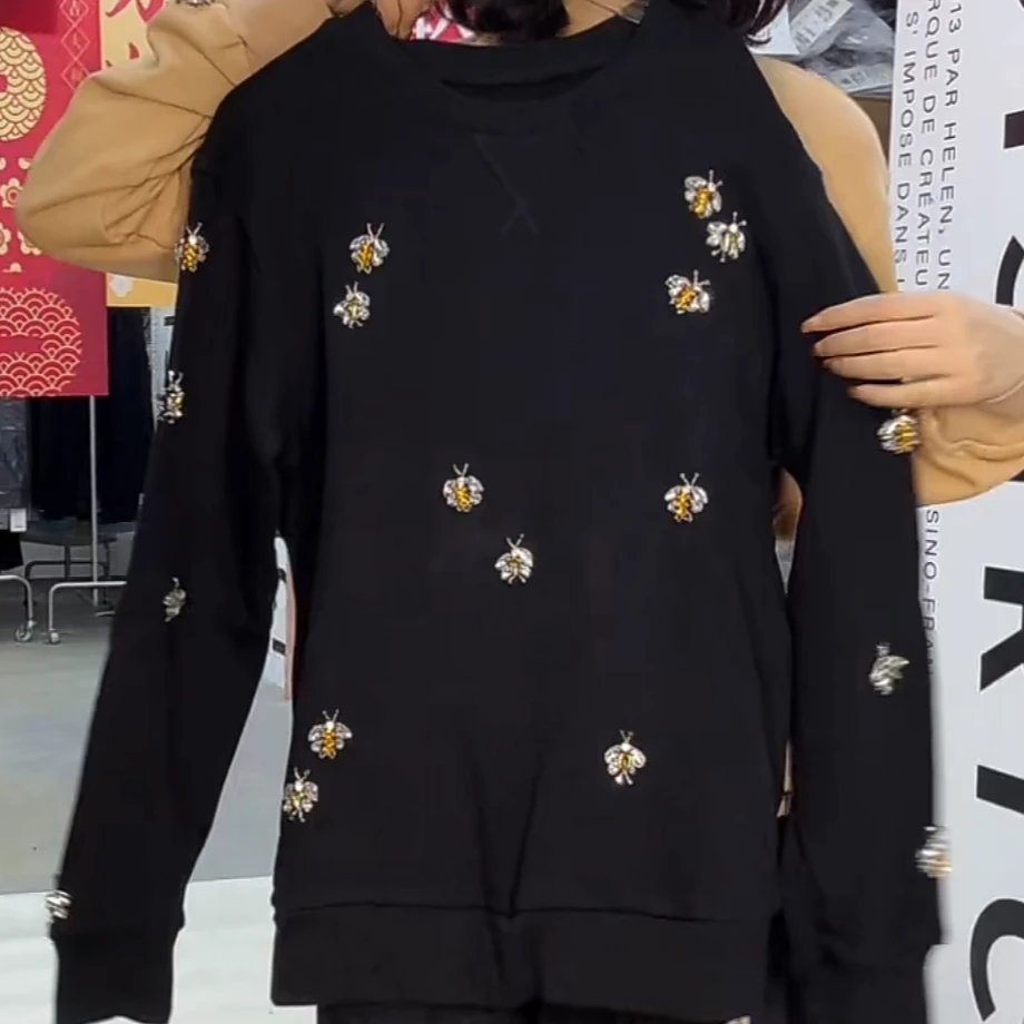 TISUO/绨索新春福利小蜜蜂卫衣TS112807