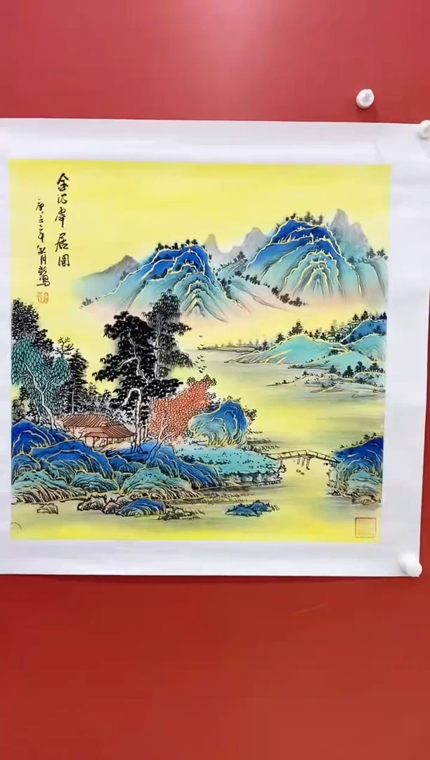 国画王月新国画作品