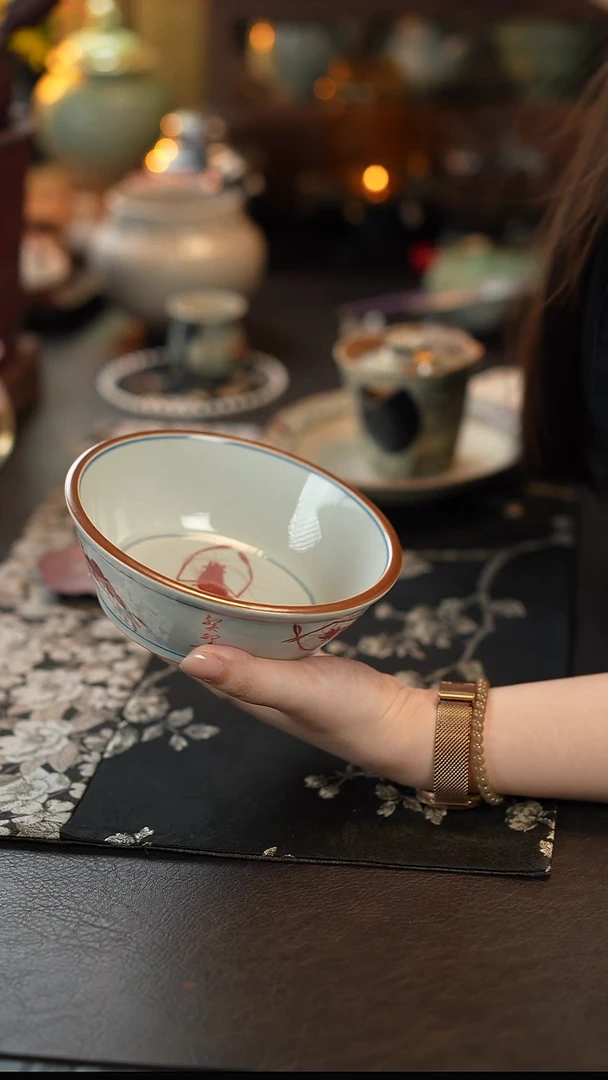 （阿萌茶事）红虾壶承
