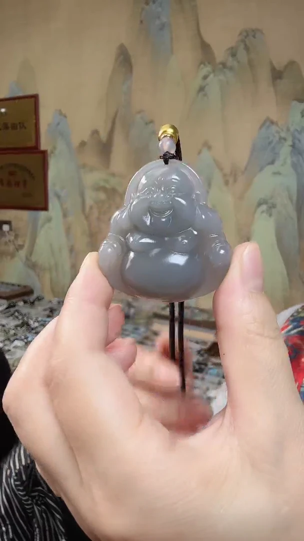 颈饰未镶嵌和田玉.
