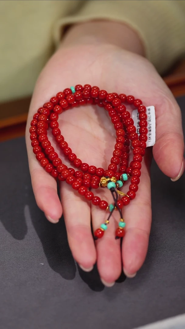 项链18K金镶嵌南红玛瑙原矿N20-1