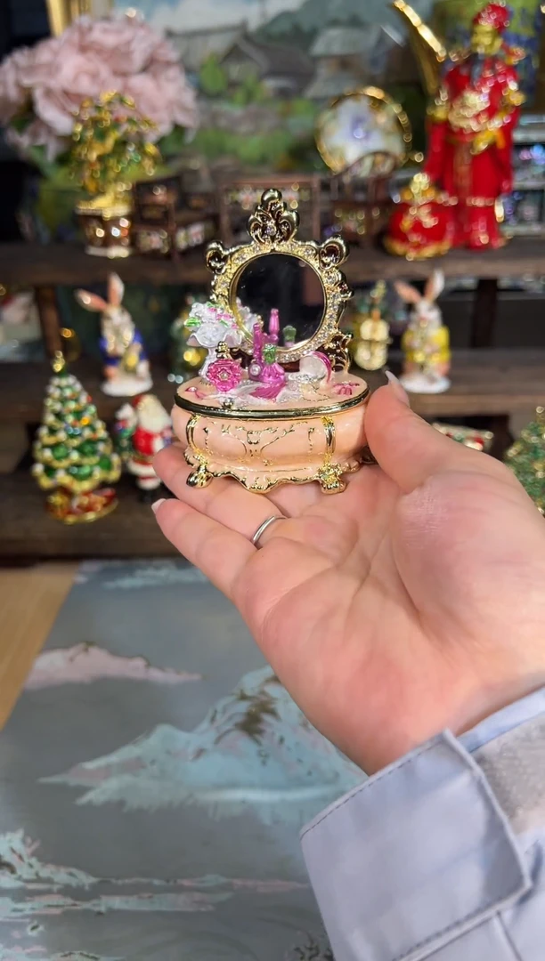 金属七宝烧首饰盒福利