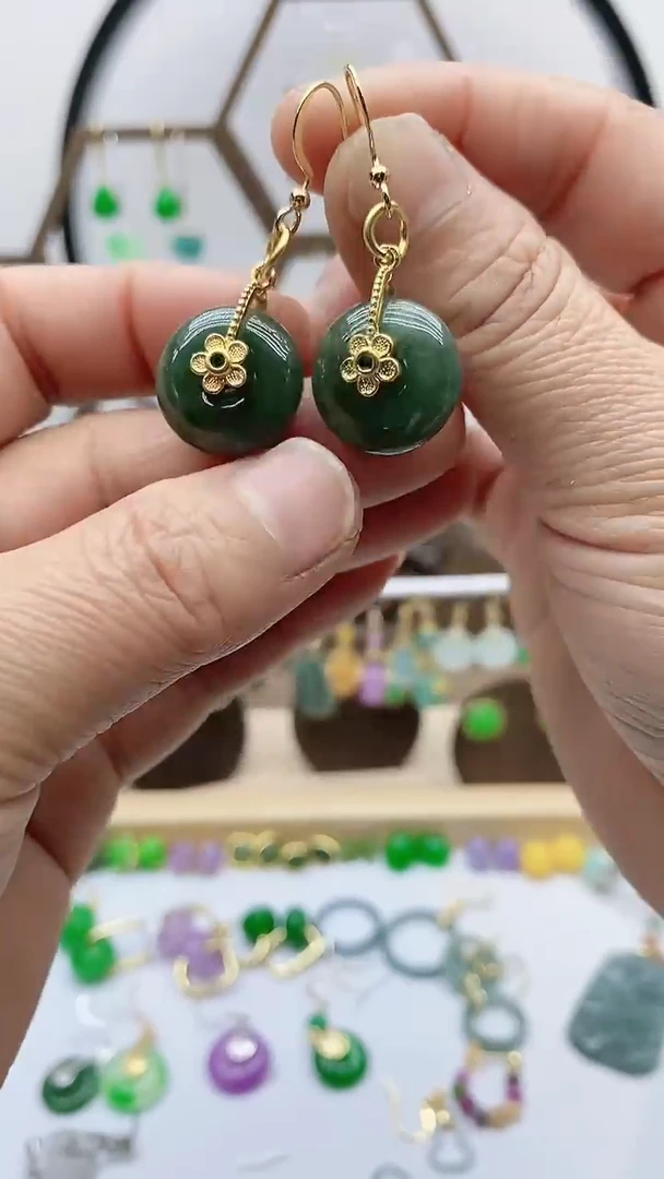 未镶嵌翡翠耳饰199翡翠