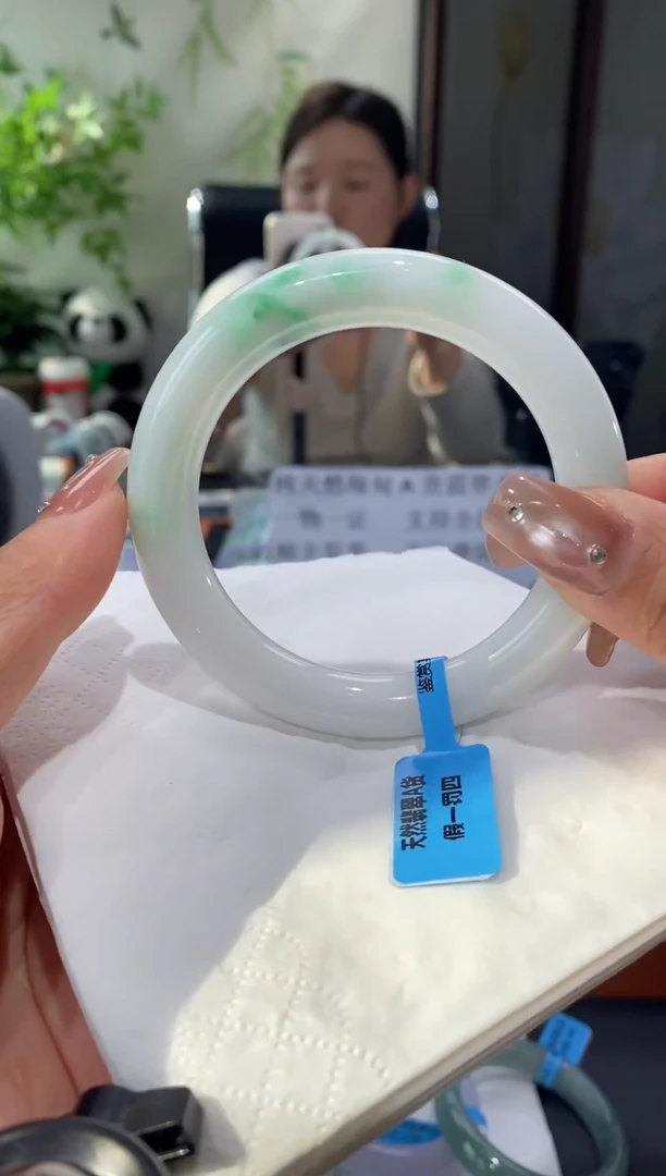 未镶嵌手镯翡翠圈口56-57