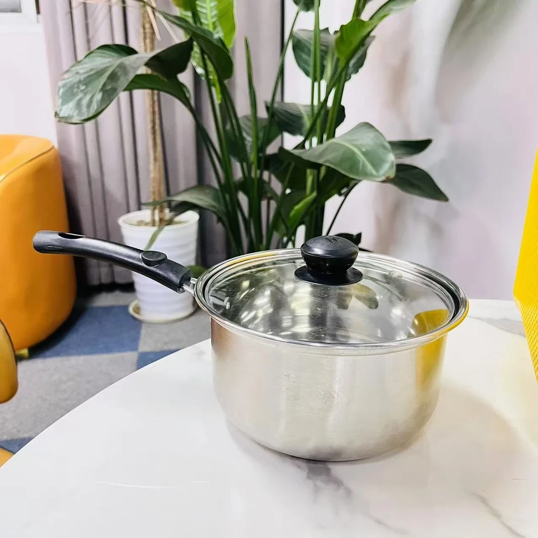 奶锅不粘锅家用汤锅电磁炉通用