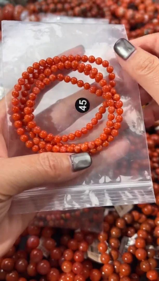 未镶嵌手串南红玛瑙4+