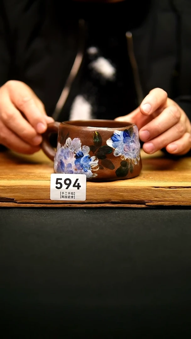 @@陶园瓷舍@@纯手工手绘@高温釉下彩