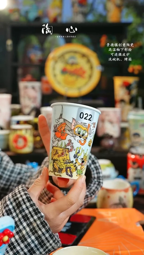 景德镇高温釉下彩纯手工手绘022